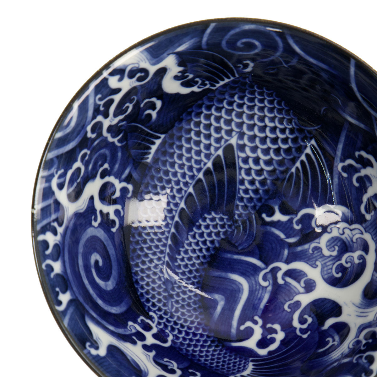 Tokyo Design Japonism Tayo Bowl 14x6cm Blue Carp