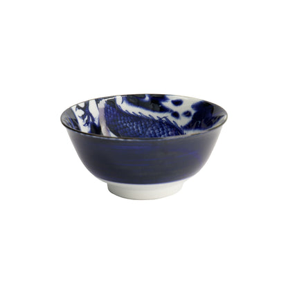Tokyo Design Japonism Tayo Bowl 14x6cm Blue Dragon