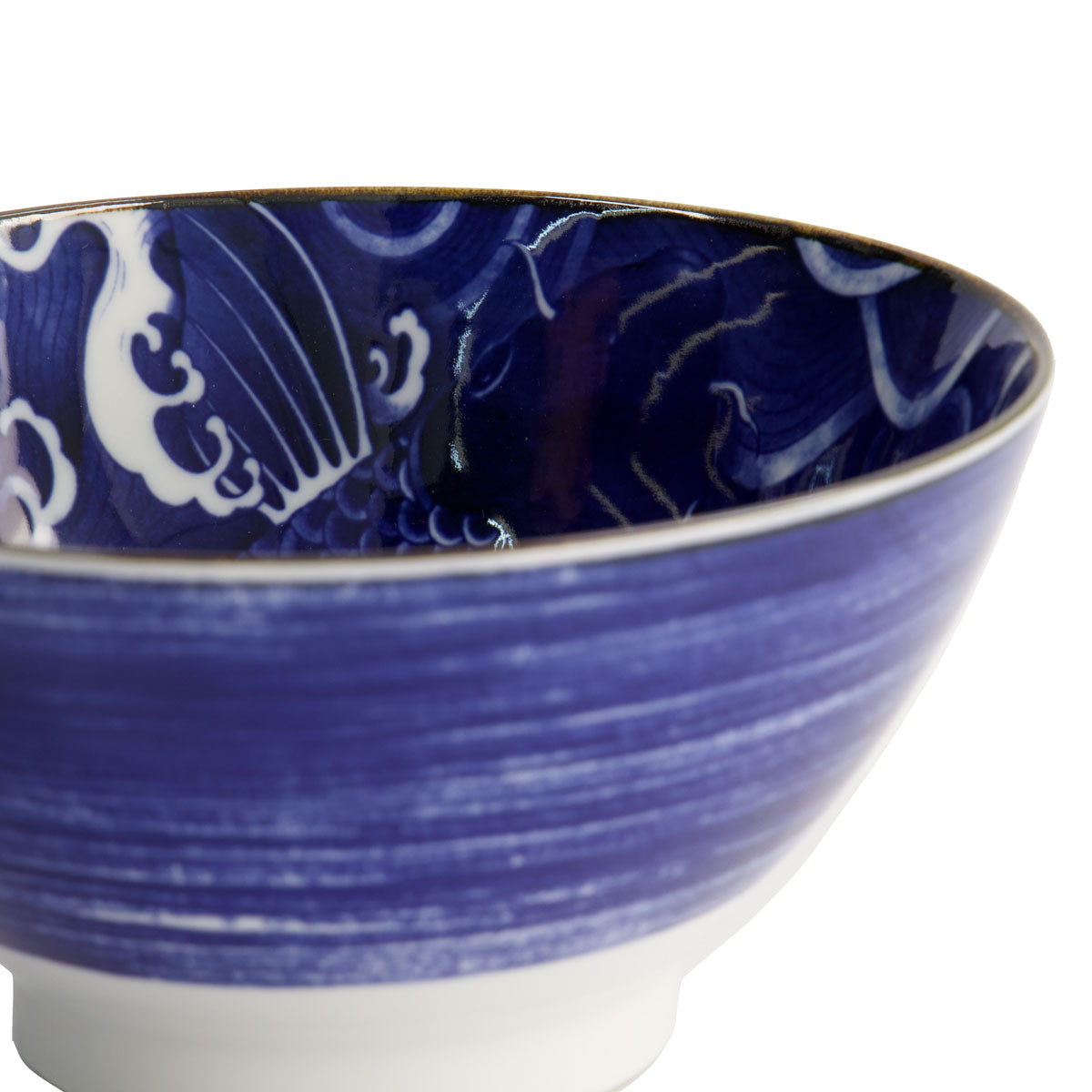 Tokyo Design Japonism Tendon Bowl 17x8cm Blue Carp