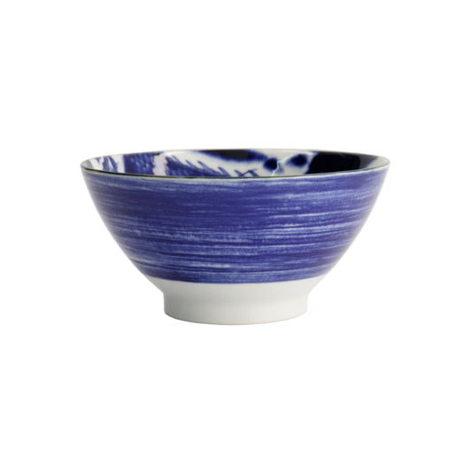 Tokyo Design Japonism Tendon Bowl 17x8cm Blue Dragon