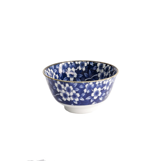 Tokyo Design Tokyo Blue Sakura Rice Bowl 12x6.5cm Blue