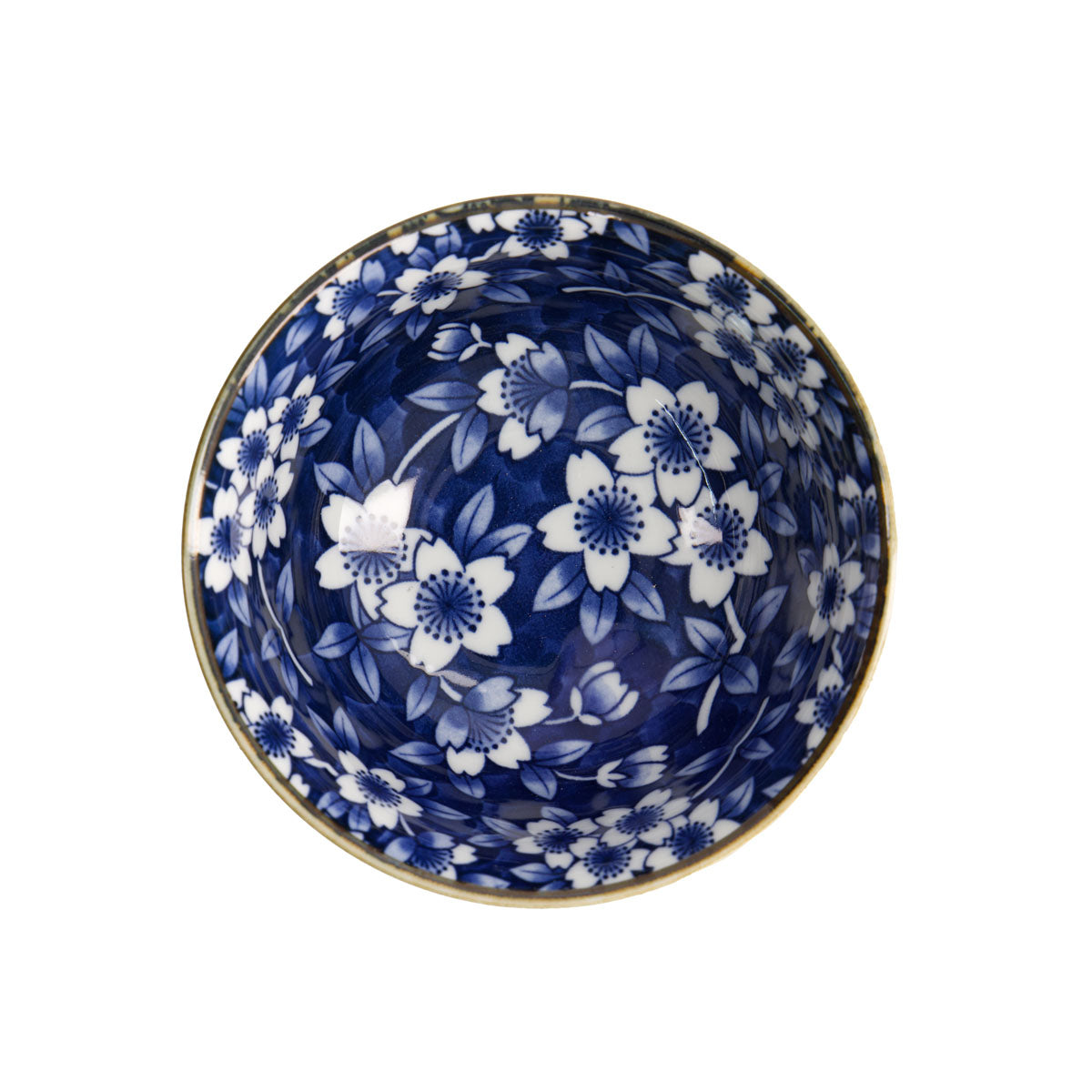 Tokyo Design Tokyo Blue Sakura Rice Bowl 12x6.5cm Blue