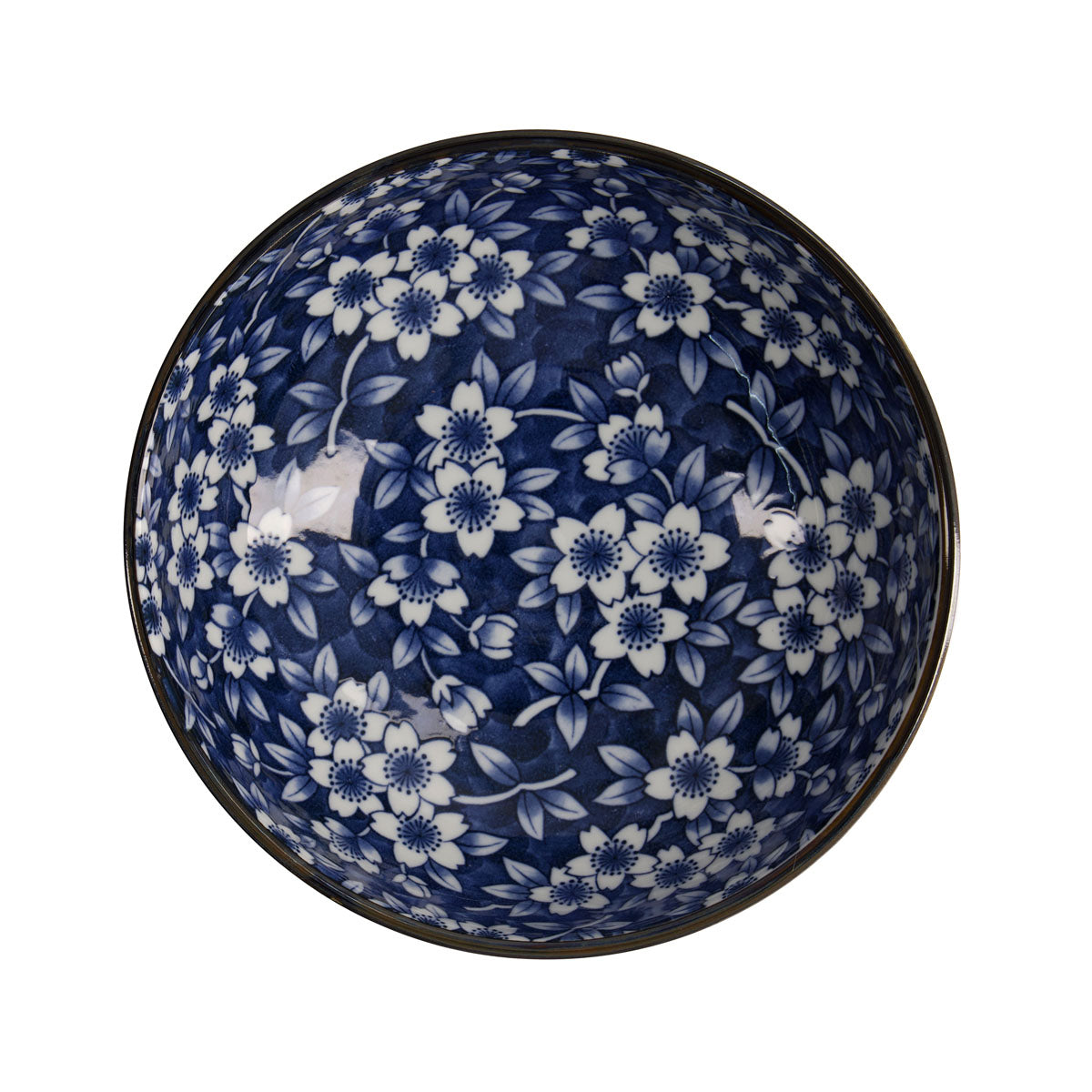 Tokyo Design Tokyo Blue Sakura Ramen 20x7cm Blue