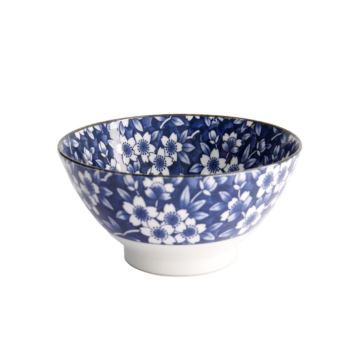 Tokyo Design Tokyo Blue Sakura Ramen Bowl 18x9cm Blue