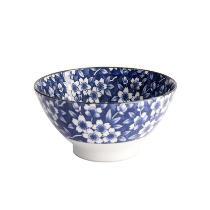 Tokyo Design Tokyo Blue Sakura Ramen Bowl 18x9cm Blue