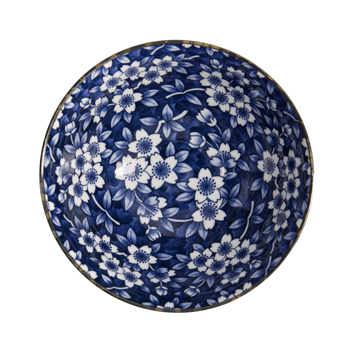 Tokyo Design Tokyo Blue Sakura Ramen Bowl 18x9cm Blue