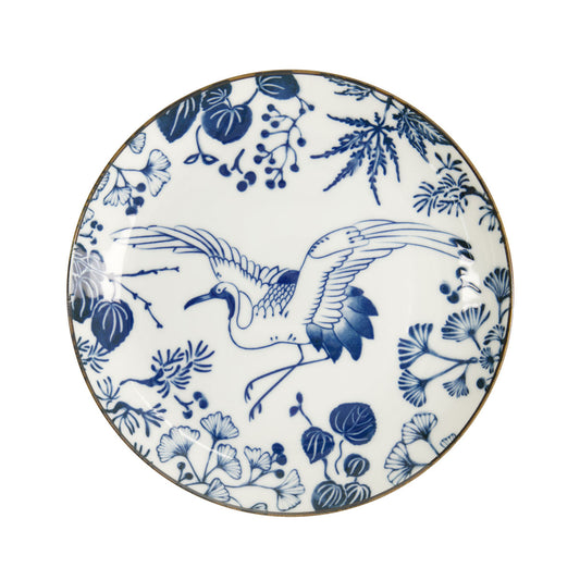 Flora Japonica Plate 16cm Crane