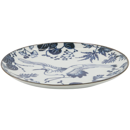 Flora Japonica Plate 20cm Crane