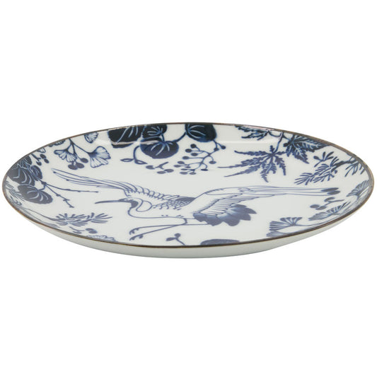 Flora Japonica Plate 20cm Crane