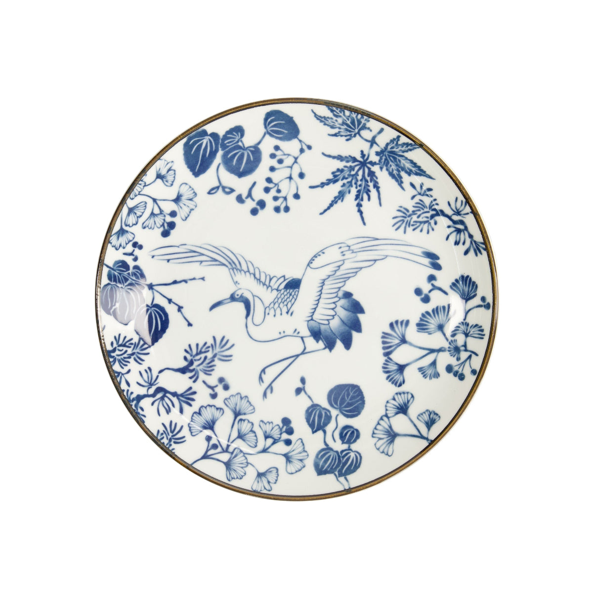 Flora Japonica Plate 25cm Crane