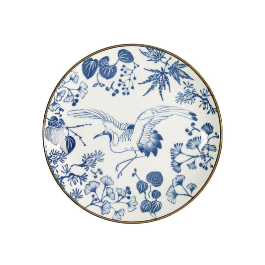 Flora Japonica Plate 25cm Crane