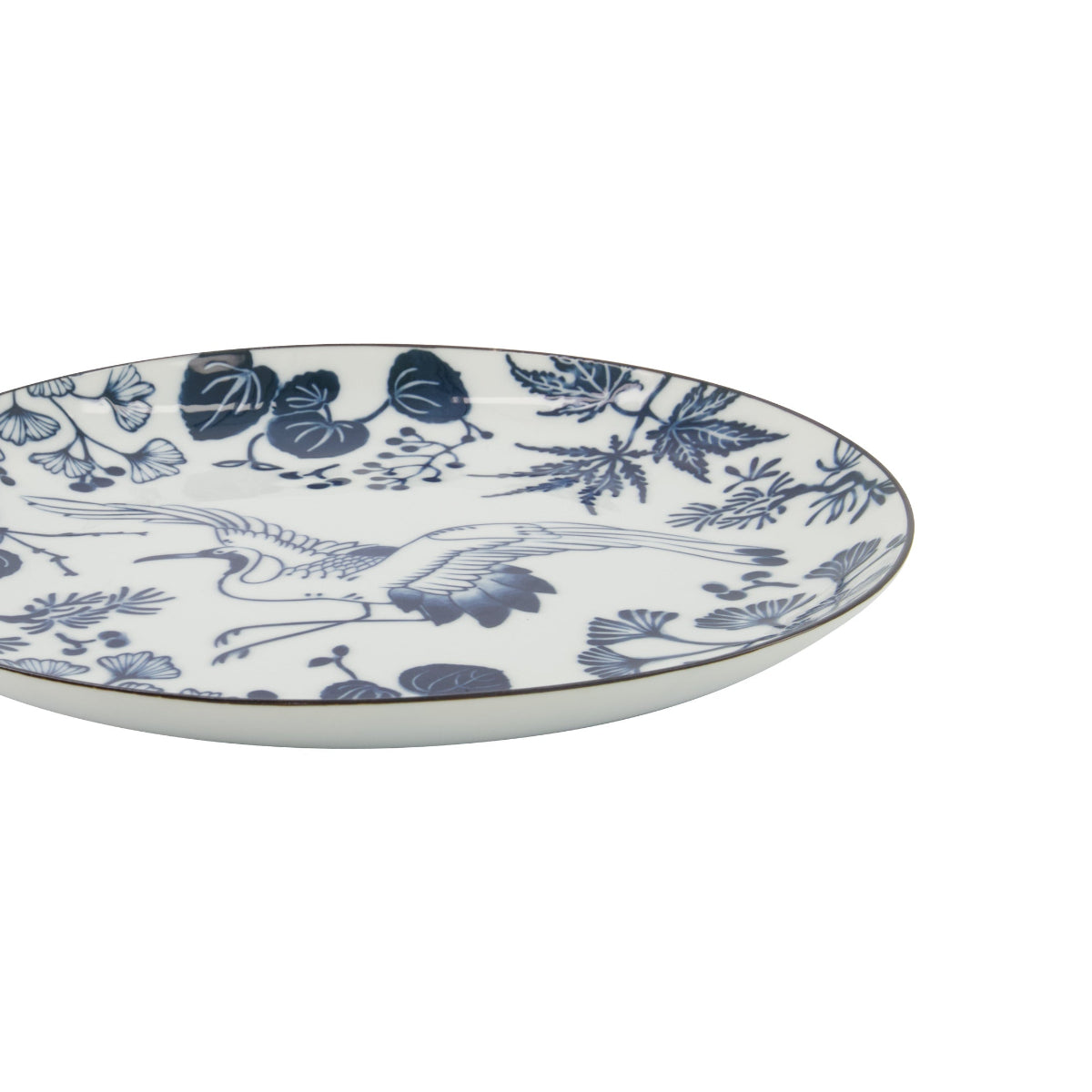 Flora Japonica Plate 25cm Crane