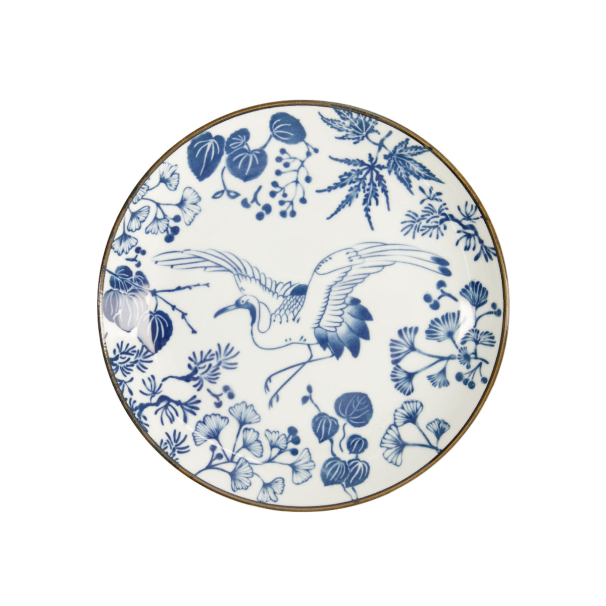Flora Japonica Plate 25cm Crane