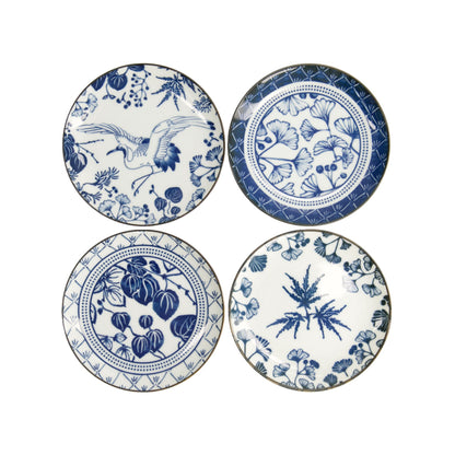 Flora Japonica Plate Giftset 4pc 16cm Mixed Gift Boxed
