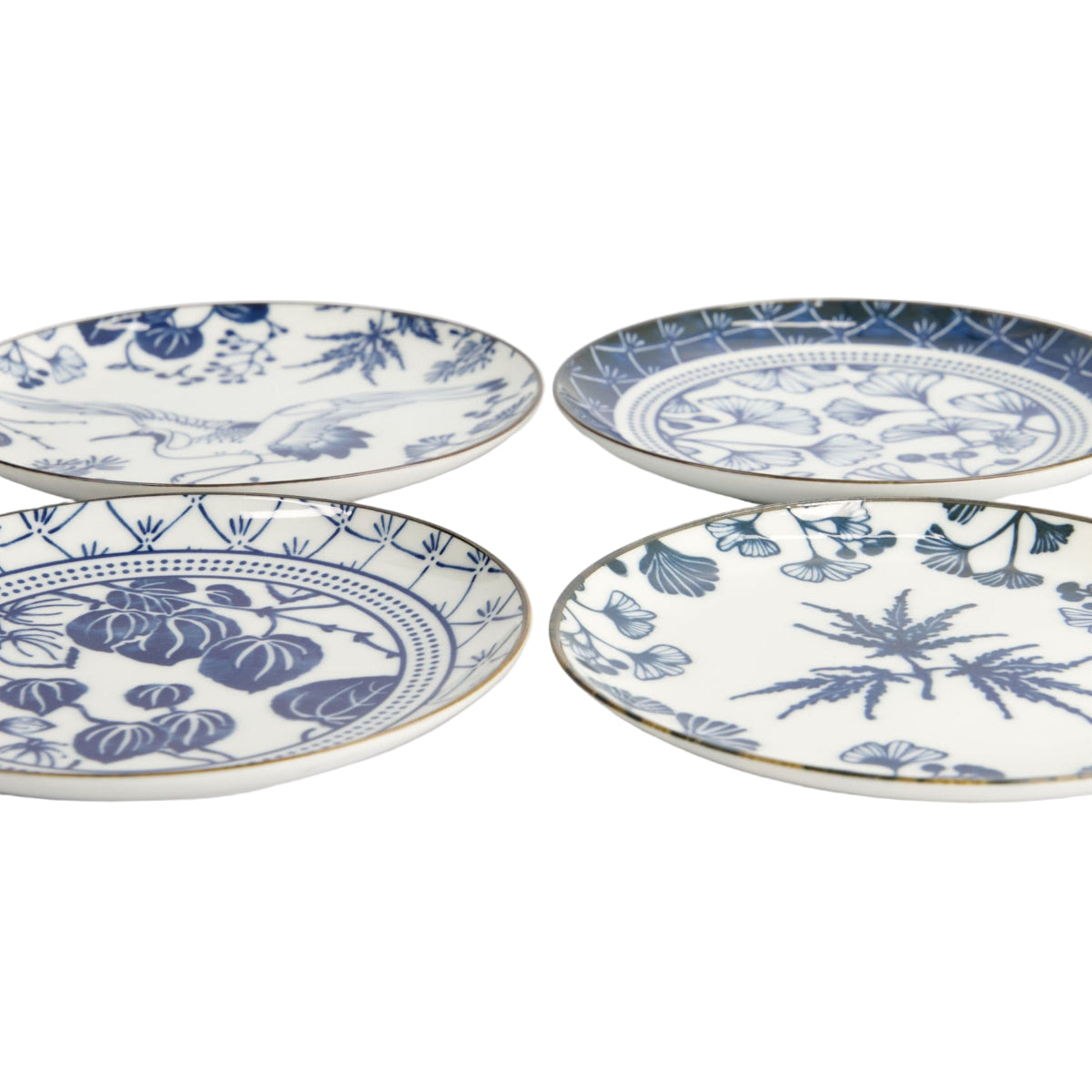 Flora Japonica Plate Giftset 4pc 16cm Mixed Gift Boxed