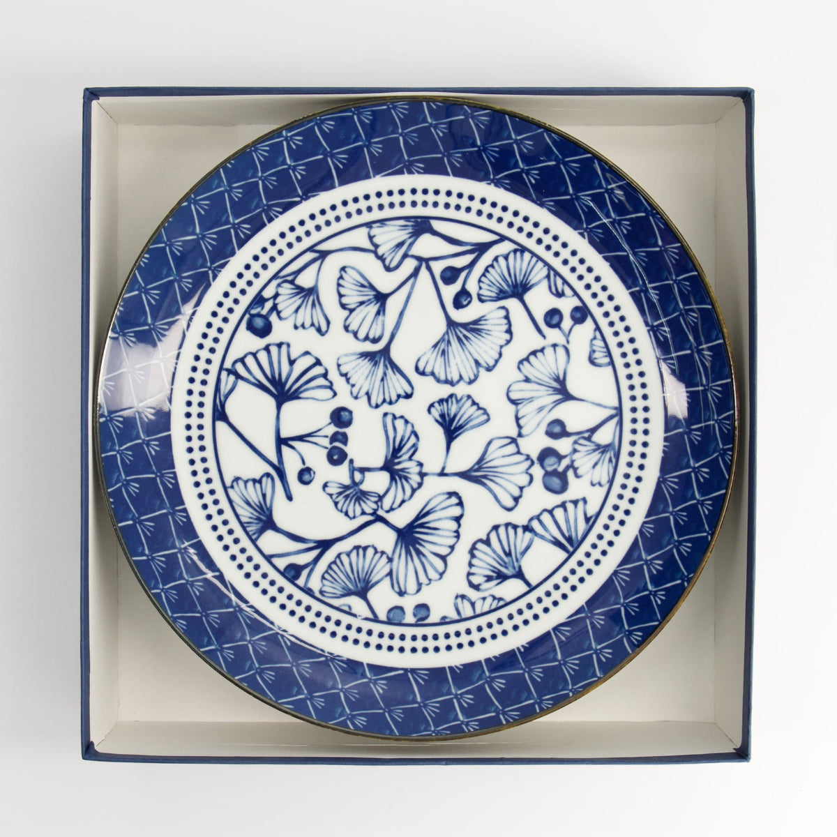 Flora Japonica Plate Giftset 4pc 25cm Mixed Gift Boxed