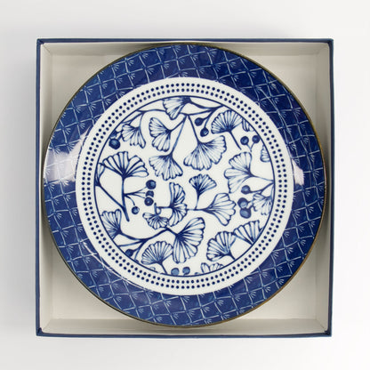 Flora Japonica Plate Giftset 4pc 25cm Mixed Gift Boxed