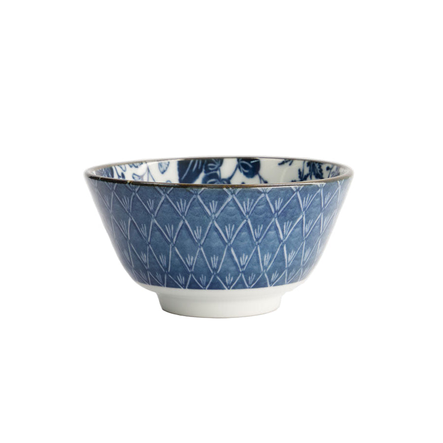 Flora Japonica Rice Bowl 12x6cm Crane