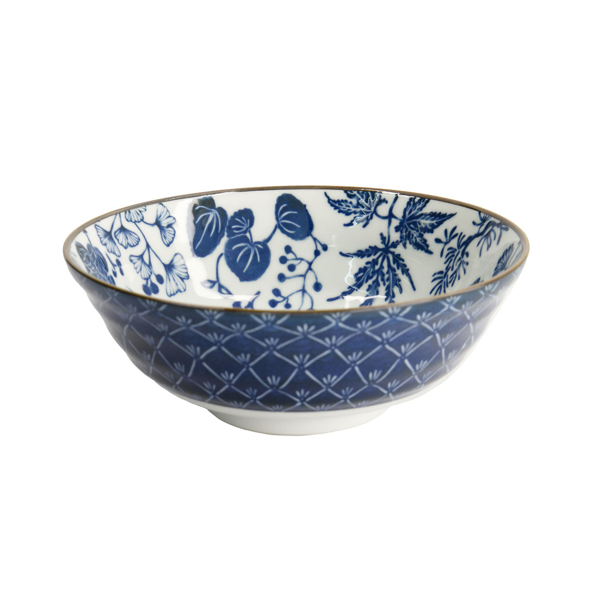 Flora Japonica Ramen Bowl 21x7cm Crane