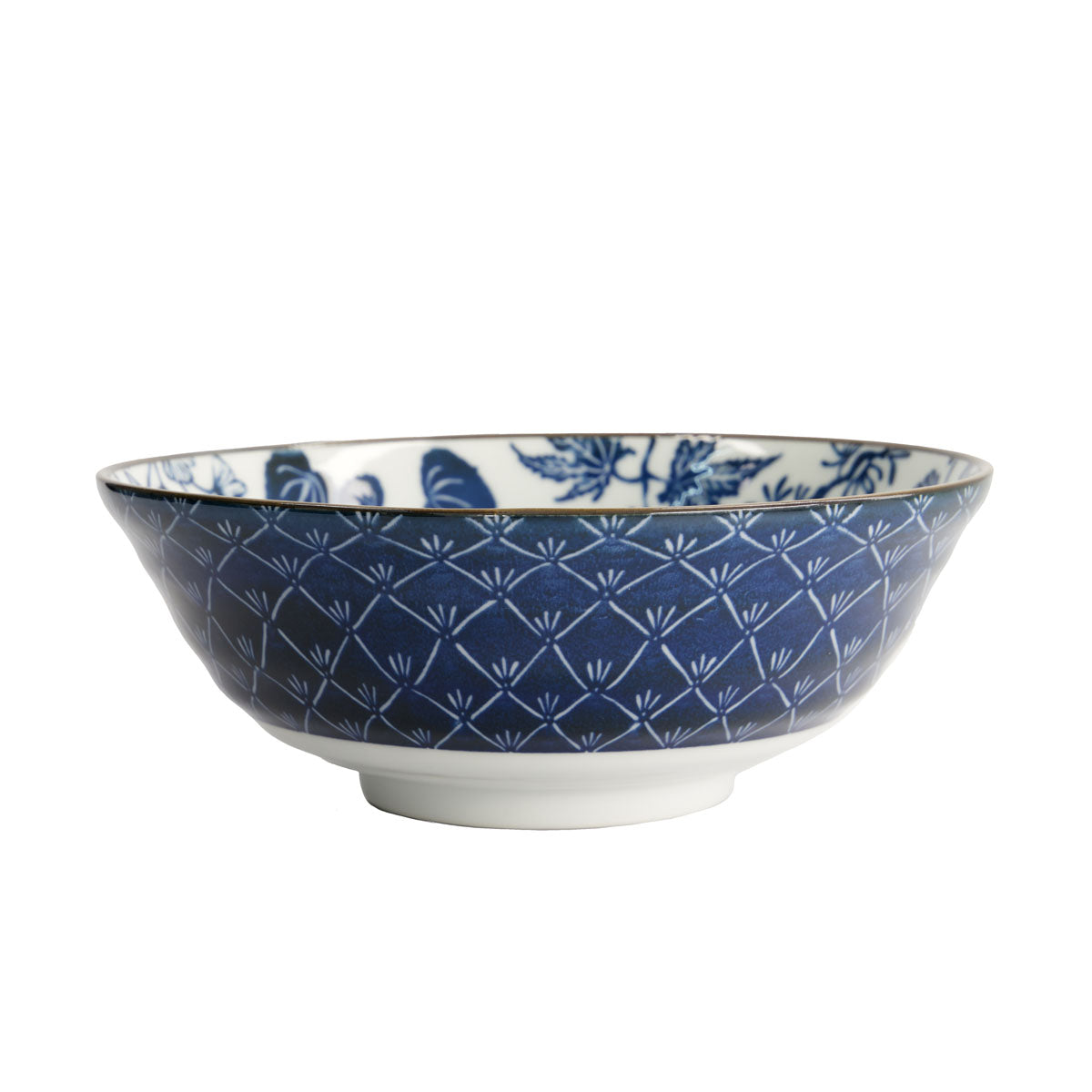 Flora Japonica Ramen Bowl 21x7cm Crane