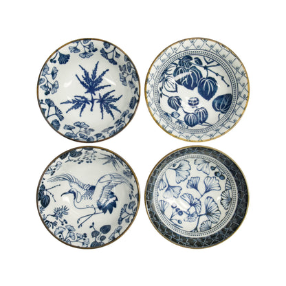Flora Japonica Tayo Bowl Giftset 4pc 15cm Mixed Gift Boxed