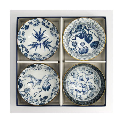 Flora Japonica Tayo Bowl Giftset 4pc 15cm Mixed Gift Boxed