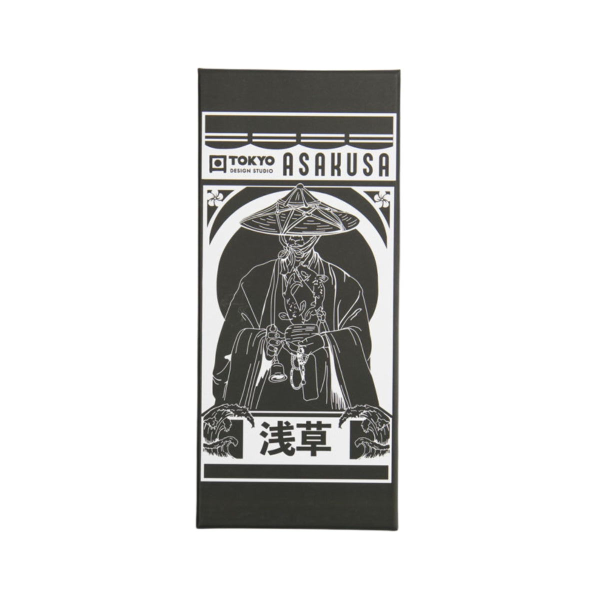 Chopstick Giftset 5pc Square Black Gift Boxed