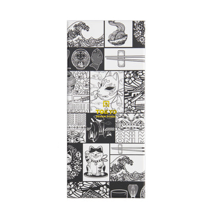 Tokyo Design Chopstick Giftset 5pc Tokyo Fan Gift Boxed