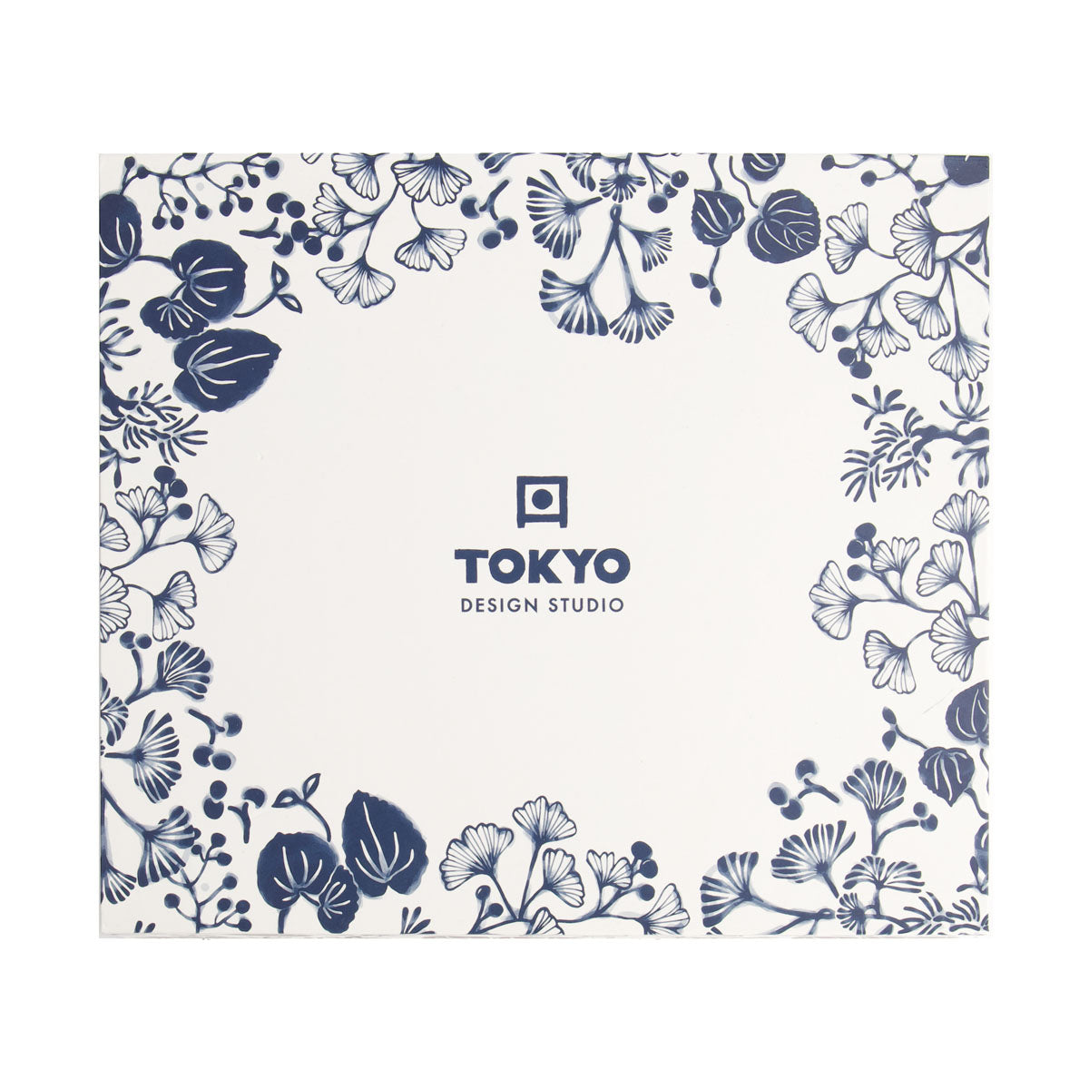 Flora Japonica Sushi Plate Giftset 4pc White Gift Boxed