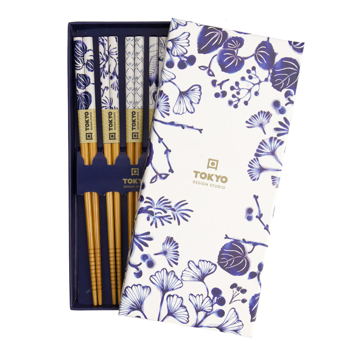 Tokyo Design Chopstick Giftset 5pc Japonica Gift Boxed