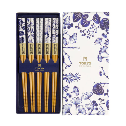Tokyo Design Chopstick Giftset 5pc Japonica Gift Boxed