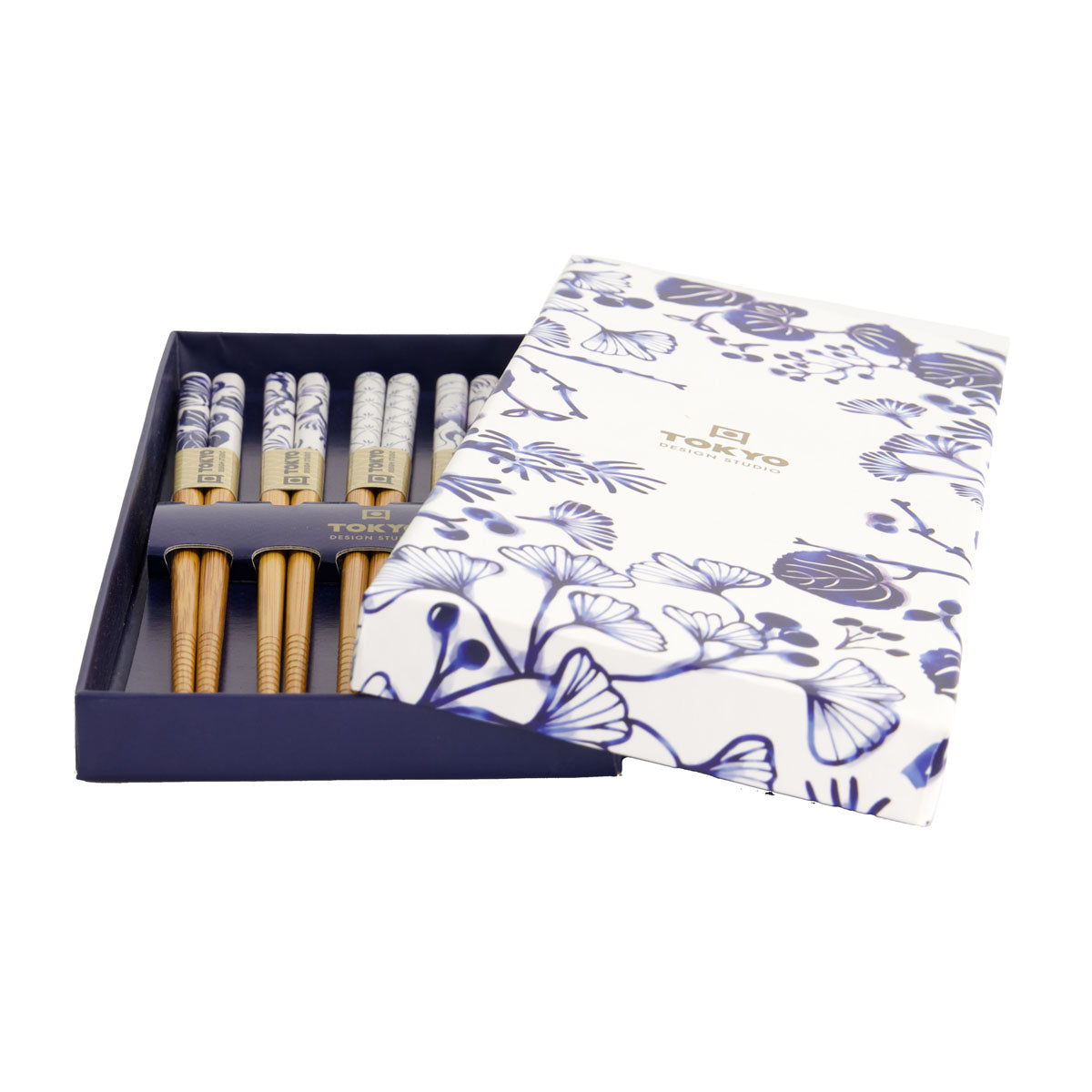 Tokyo Design Chopstick Giftset 5pc Japonica Gift Boxed