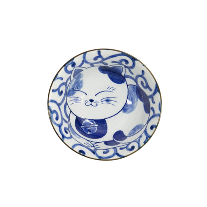 Kawaii Cat Neko Tayo Bowl 15x6.5cm Swirl Cat