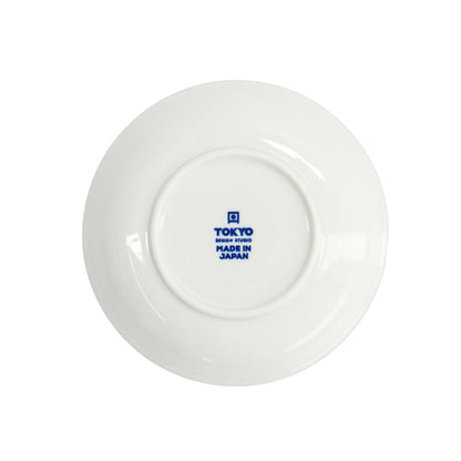 Kawaii Cat Neko Plate 16.5cm Blue Cat