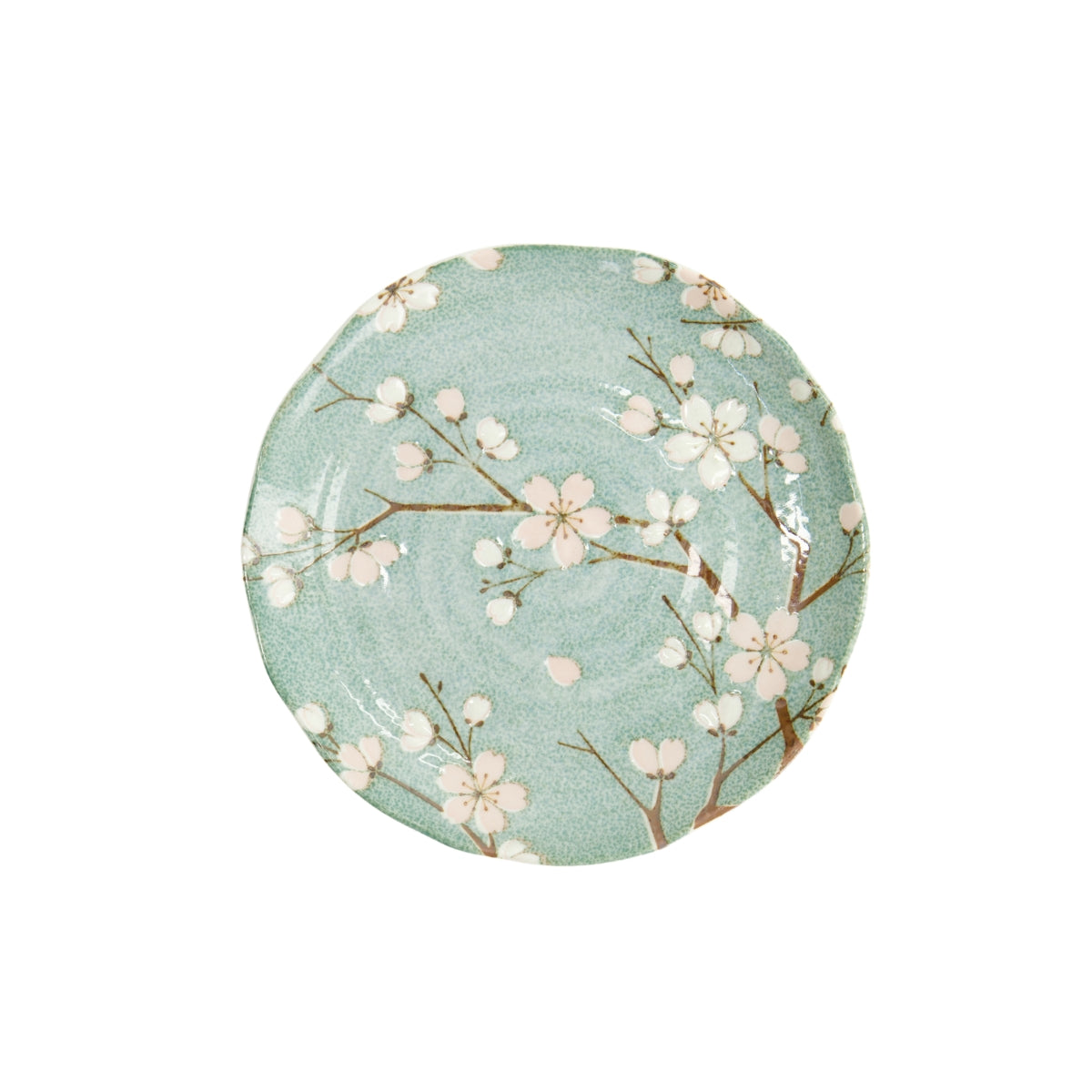 Tokyo Design Studio Fujisakura Plate 16.5x2cm Green