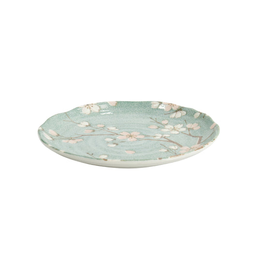 Tokyo Design Studio Fujisakura Plate 16.5x2cm Green