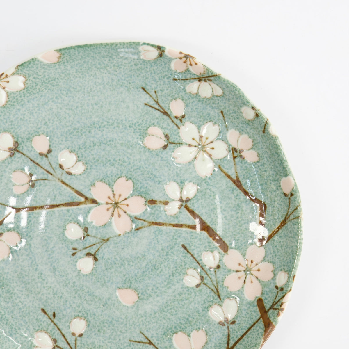 Tokyo Design Studio Fujisakura Plate 16.5x2cm Green