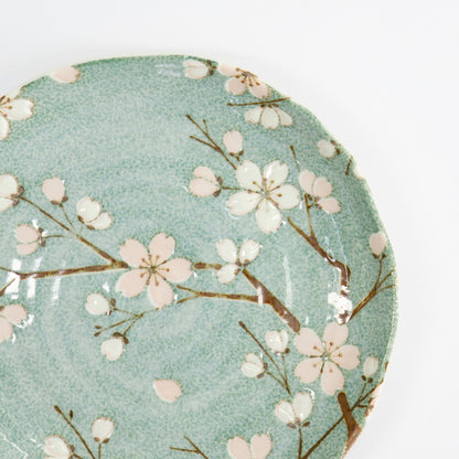 Tokyo Design Studio Fujisakura Plate 16.5x2cm Green