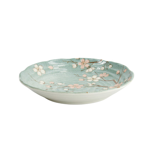 Tokyo Design Studio Fujisakura Plate 22x4cm Green