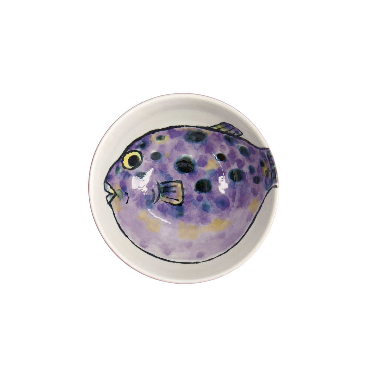 Tokyo Design Studio Seafood Bowl 13x7cm Fugu Purple