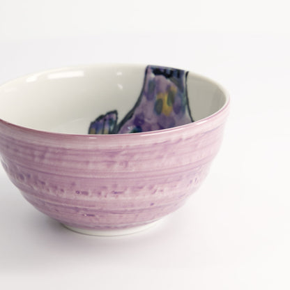 Tokyo Design Studio Seafood Bowl 13x7cm Fugu Purple