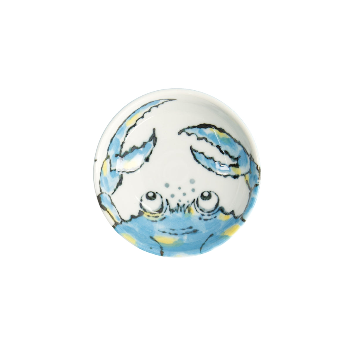Tokyo Design Studio Seafood Dish 9.5x3cm Crab Light Blue