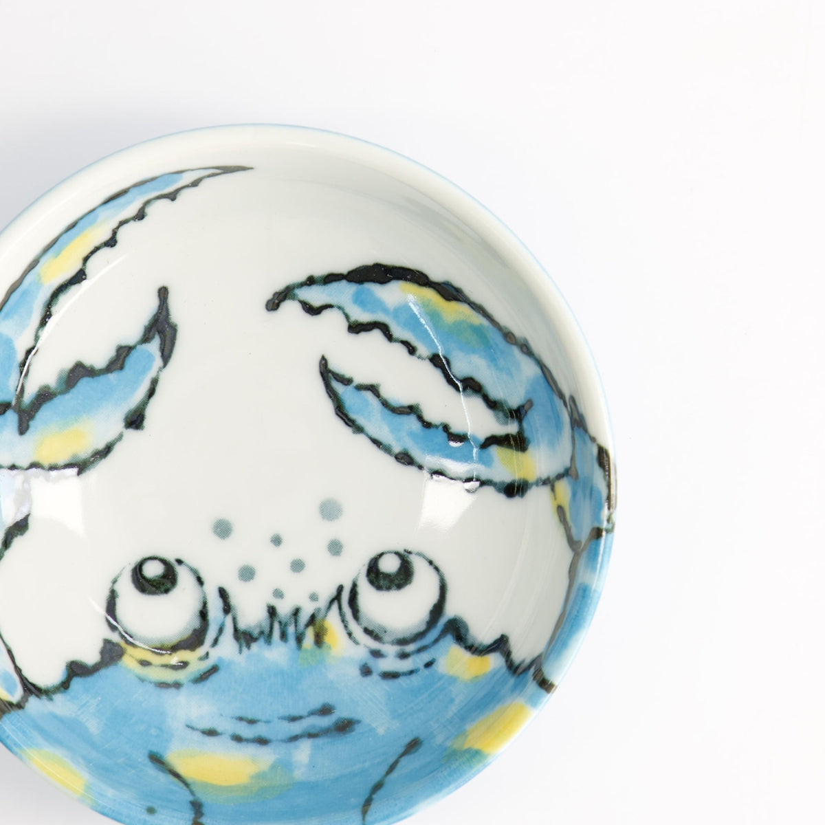 Tokyo Design Studio Seafood Dish 9.5x3cm Crab Light Blue
