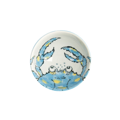 Tokyo Design Studio Seafood Rice Bowl 11x6cm Crab Light Blue