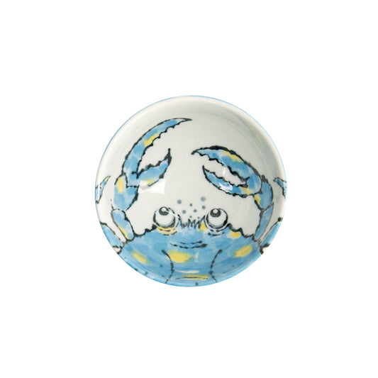 Tokyo Design Studio Seafood Rice Bowl 11x6cm Crab Light Blue