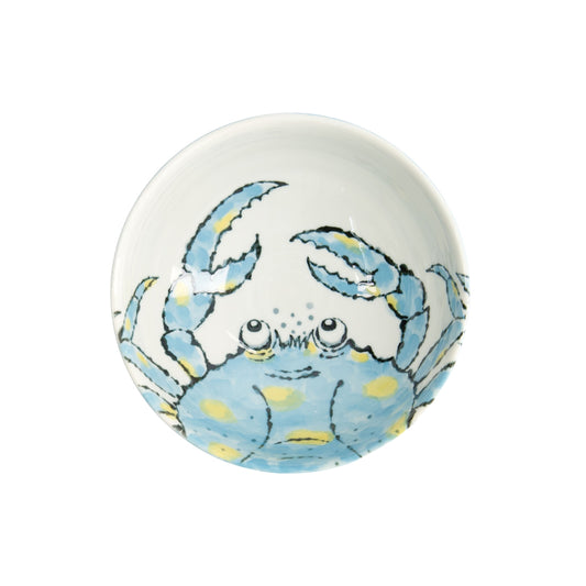 Tokyo Design Studio Seafood Ramen Bowl 18.5x8cm Crab Light Blue