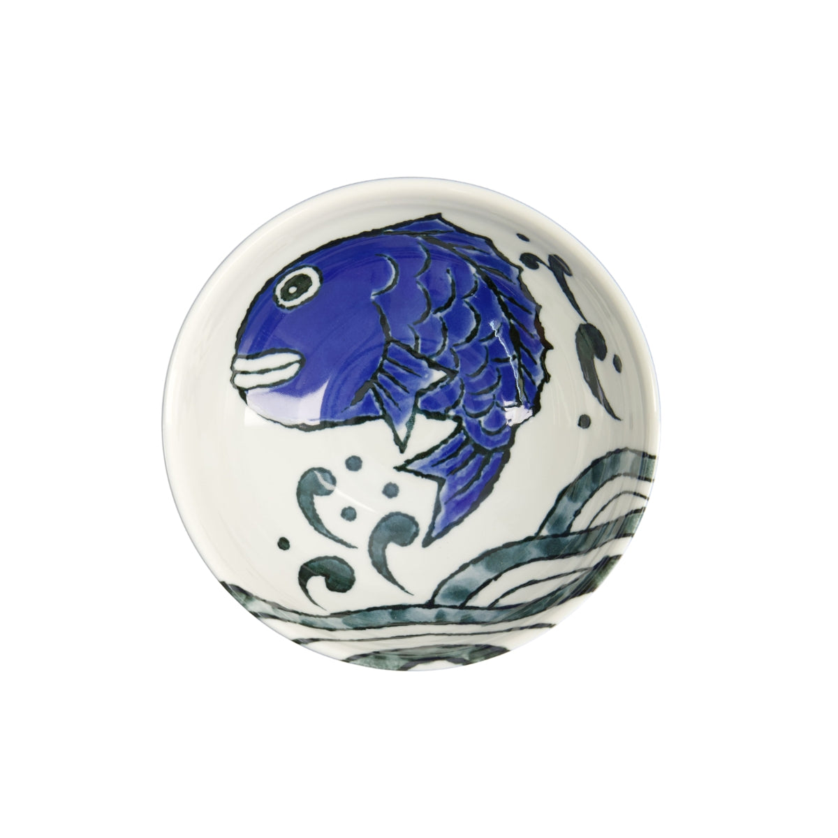 Tokyo Design Studio Seafood Ramen Bowl 18.5x8cm Snapper Blue