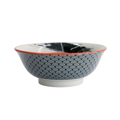Tokyo Design Studio Asakusa Bowl 20.5x8cm - Samurai