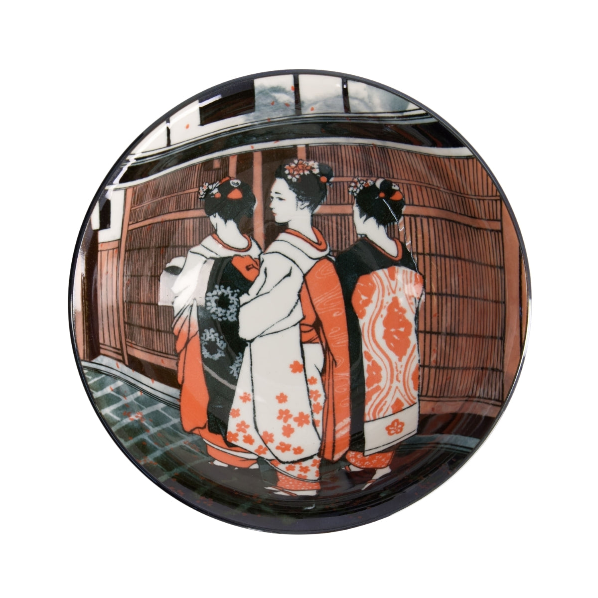 Tokyo Design Studio Asakusa Bowl 20.5x8cm - Geisha