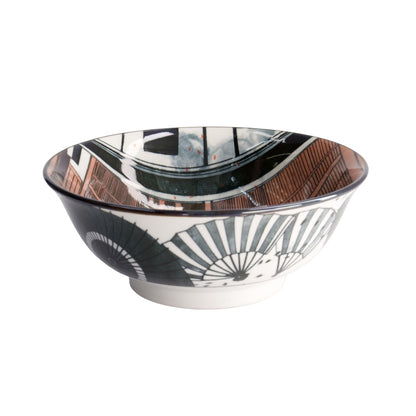 Tokyo Design Studio Asakusa Bowl 20.5x8cm - Geisha